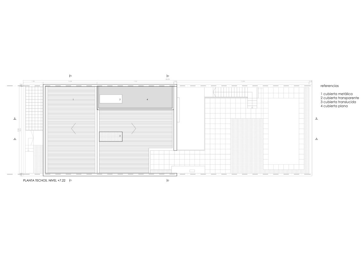 Vivienda Vega - Planta nivel +7,22